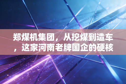 郑煤机集团,从挖煤到造车,这家河南老牌国企的硬核逆袭路