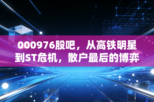 000976股吧,从高铁明星到ST危机,散户最后的博弈还是绝望的深渊?