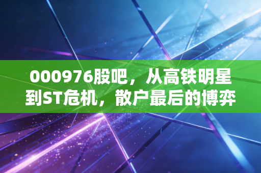 000976股吧，从高铁明星到ST危机，散户最后的博弈还是绝望的深渊？