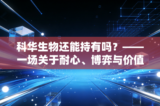 科华生物还能持有吗?——一场关于耐心、博弈与价值回归的深度思考