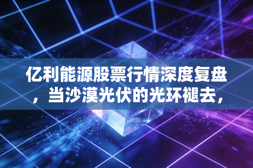 亿利能源股票行情深度复盘,当沙漠光伏的光环褪去,面值退市背后的投资警示