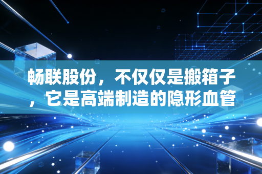 畅联股份，不仅仅是搬箱子，它是高端制造的隐形血管