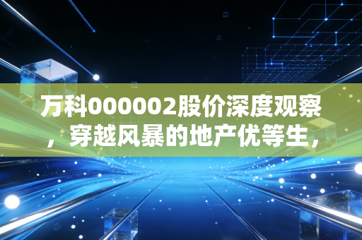 万科000002股价深度观察，穿越风暴的地产优等生，值得普通投资者托付吗？