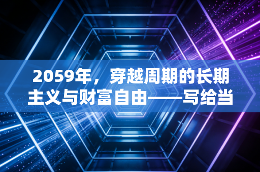 2059年，穿越周期的长期主义与财富自由——写给当下迷茫的我们