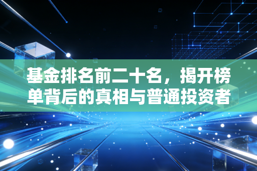 基金排名前二十名,揭开榜单背后的真相与普通投资者的生存法则