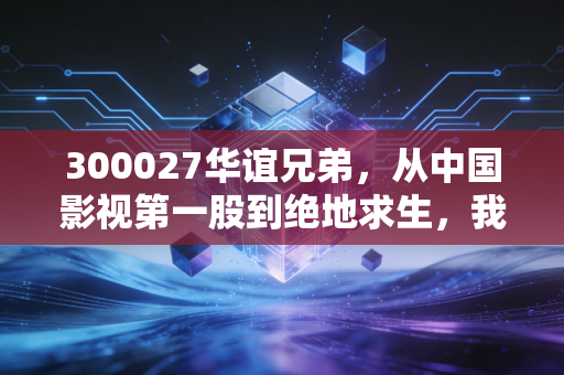300027华谊兄弟,从中国影视第一股到绝地求生,我们还能相信情怀吗?