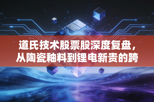 道氏技术股票股深度复盘，从陶瓷釉料到锂电新贵的跨界狂奔，值不值得你下注？