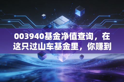 003940基金净值查询，在这只过山车基金里，你赚到钱了吗？