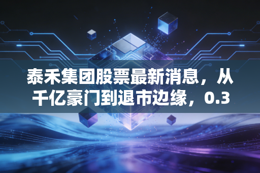 泰禾集团股票最新消息，从千亿豪门到退市边缘，0.37元背后的血泪教训与院子梦碎