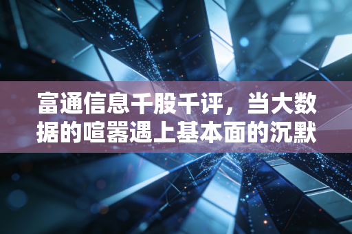 富通信息千股千评，当大数据的喧嚣遇上基本面的沉默，我们该如何抉择？