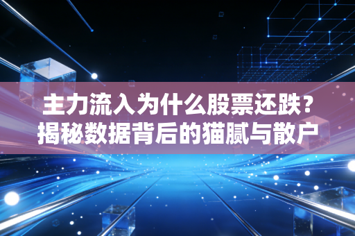 主力流入为什么股票还跌?揭秘数据背后的猫腻与散户生存法则