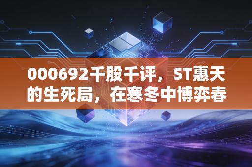 000692千股千评,ST惠天的生死局,在寒冬中博弈春天的可能性