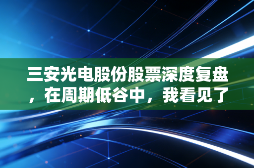三安光电股份股票深度复盘，在周期低谷中，我看见了国产半导体最硬的骨头