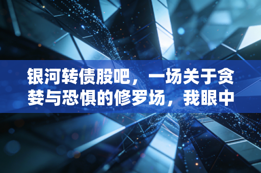 银河转债股吧，一场关于贪婪与恐惧的修罗场，我眼中的那些真实散户故事
