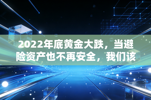 2022年底黄金大跌，当避险资产也不再安全，我们该如何守住钱袋子？