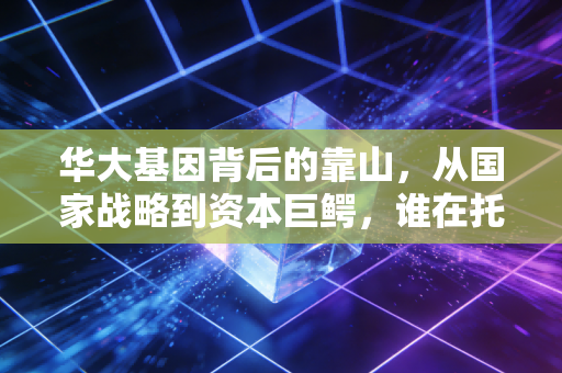 华大基因背后的靠山，从国家战略到资本巨鳄，谁在托举基因界的华为？