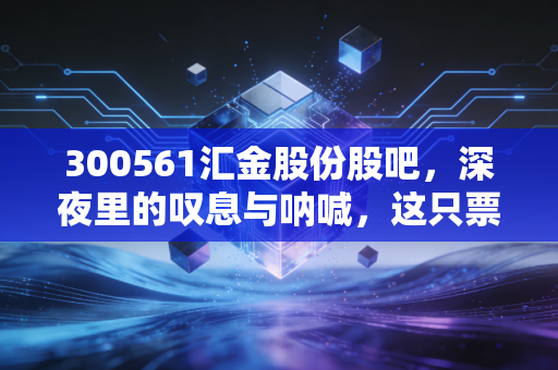 300561汇金股份股吧,深夜里的叹息与呐喊,这只票到底还有没有救?