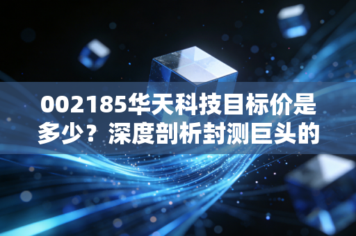 002185华天科技目标价是多少?深度剖析封测巨头的估值逻辑与未来空间