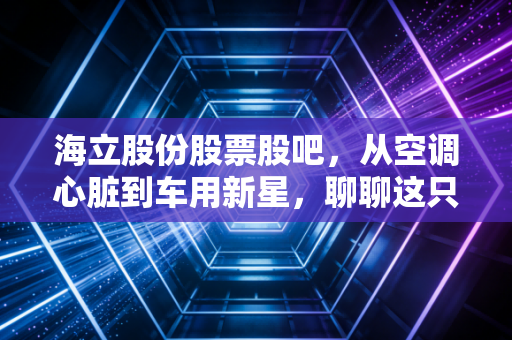 海立股份股票股吧,从空调心脏到车用新星,聊聊这只老牌国企的突围之路