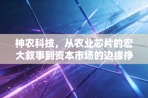 神农科技,从农业芯片的宏大叙事到资本市场的边缘挣扎——一位财经观察者的深度剖析