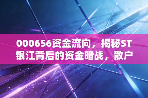 000656资金流向,揭秘ST银江背后的资金暗战,散户该跟随还是逃离?
