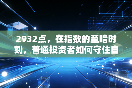 2932点，在指数的至暗时刻，普通投资者如何守住自己的财富？