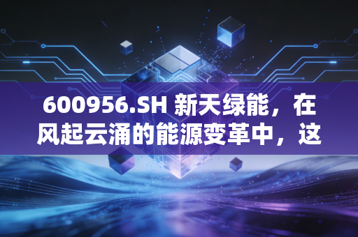 600956.SH 新天绿能，在风起云涌的能源变革中，这只绿电+燃气双轮驱动的老大哥还能打吗？