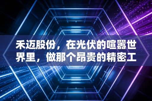 禾迈股份,在光伏的喧嚣世界里,做那个昂贵的精密工匠