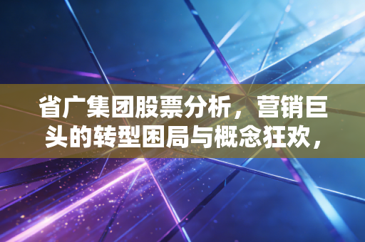 省广集团股票分析，营销巨头的转型困局与概念狂欢，是馅饼还是陷阱？
