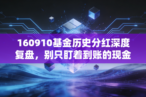 160910基金历史分红深度复盘,别只盯着到账的现金,看清这只老将基金的真实脾气