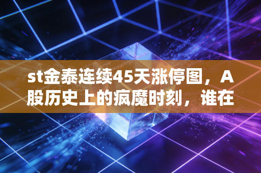 st金泰连续45天涨停图,A股历史上的疯魔时刻,谁在为这场盛宴买单?