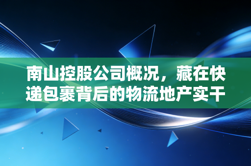 南山控股公司概况,藏在快递包裹背后的物流地产实干家与它的实体突围战