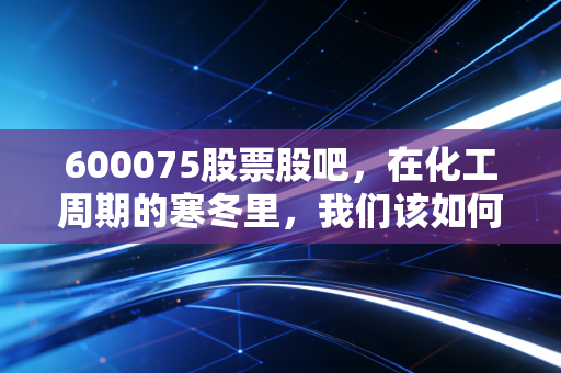600075股票股吧,在化工周期的寒冬里,我们该如何谈论新疆天业的未来?