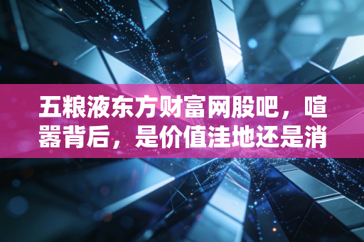五粮液东方财富网股吧，喧嚣背后，是价值洼地还是消费陷阱？