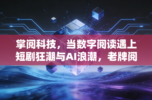 掌阅科技,当数字阅读遇上短剧狂潮与AI浪潮,老牌阅读巨头能否重获新生?