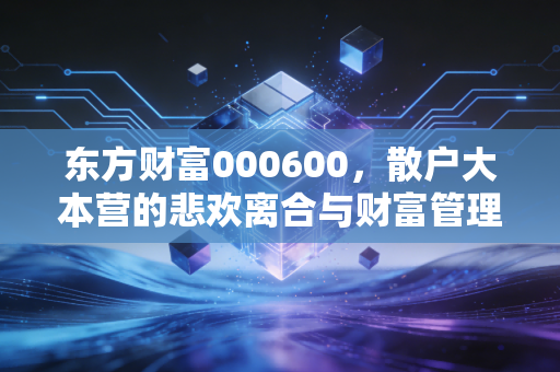 东方财富000600,散户大本营的悲欢离合与财富管理的破局之路