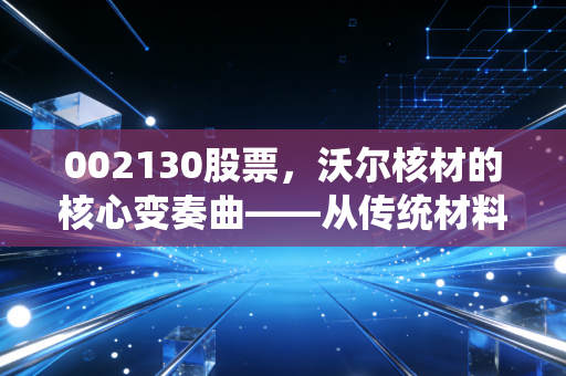 002130股票,沃尔核材的核心变奏曲——从传统材料到AI连接的逆袭之路
