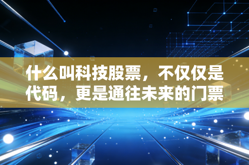 什么叫科技股票，不仅仅是代码，更是通往未来的门票