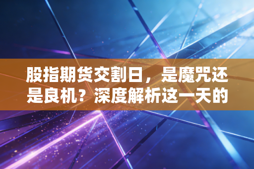 股指期货交割日,是魔咒还是良机?深度解析这一天的市场博弈与生存法则