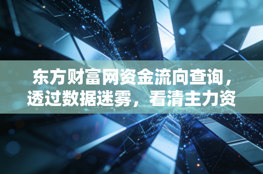 东方财富网资金流向查询,透过数据迷雾,看清主力资金的真心话
