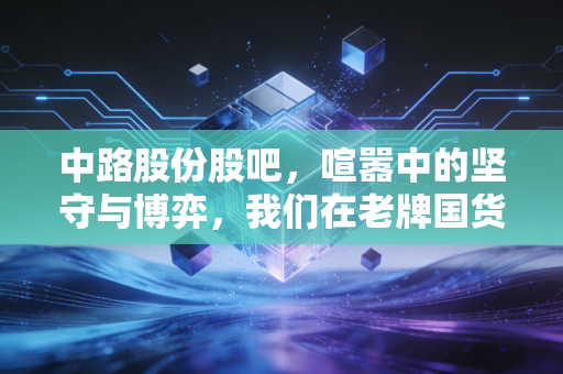 中路股份股吧,喧嚣中的坚守与博弈,我们在老牌国货的复兴梦中寻找什么?