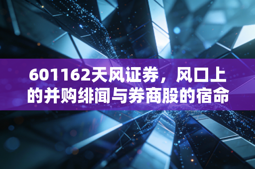601162天风证券,风口上的并购绯闻与券商股的宿命轮回