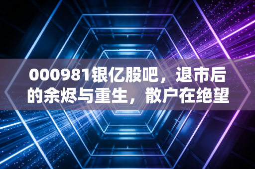 000981银亿股吧,退市后的余烬与重生,散户在绝望中寻找的微光
