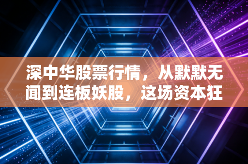深中华股票行情,从默默无闻到连板妖股,这场资本狂欢究竟是谁在买单?