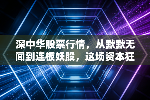 深中华股票行情,从默默无闻到连板妖股,这场资本狂欢究竟是谁在买单?
