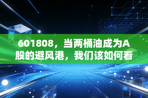 601808，当两桶油成为A股的避风港，我们该如何看待中国石化的未来？