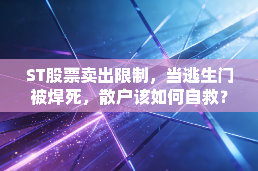 ST股票卖出限制，当逃生门被焊死，散户该如何自救？