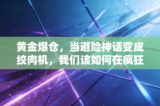 黄金爆仓，当避险神话变成绞肉机，我们该如何在疯狂的市场中活下来？