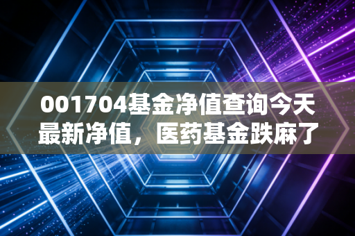 001704基金净值查询今天最新净值，医药基金跌麻了？聊聊汇添富001704还能不能拿