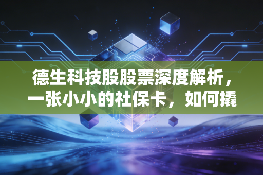 德生科技股股票深度解析，一张小小的社保卡，如何撬动万亿级的民生数据蓝海？